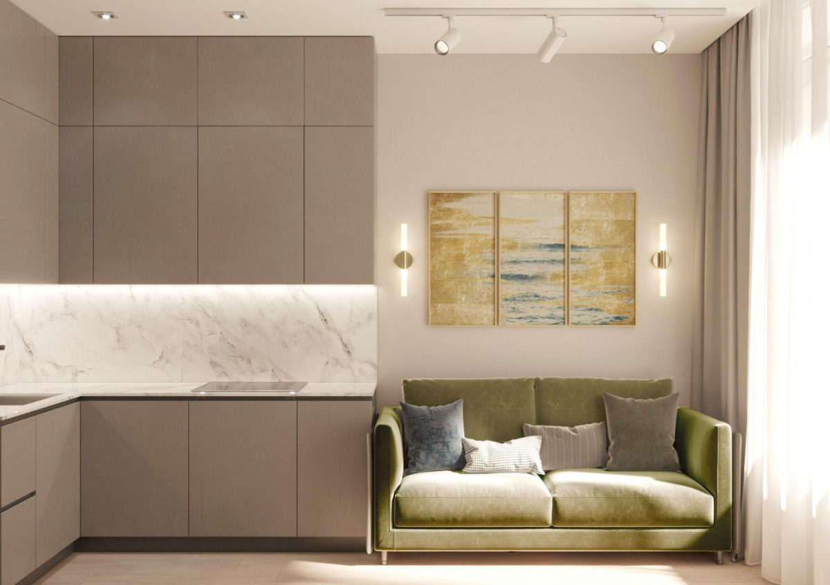 Дизайн 2 комнатной квартиры