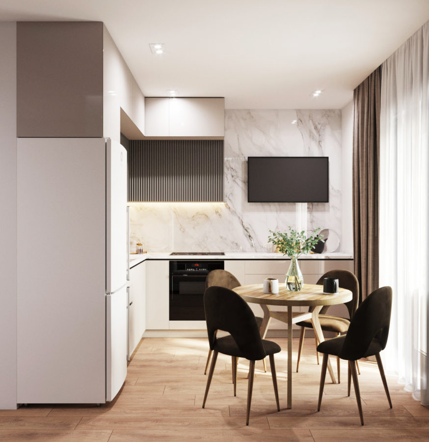 Дизайн 2 комнатной квартиры